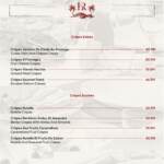 Menu Restaurant Hôtel Racine Marrakech December 2023 190111-039900